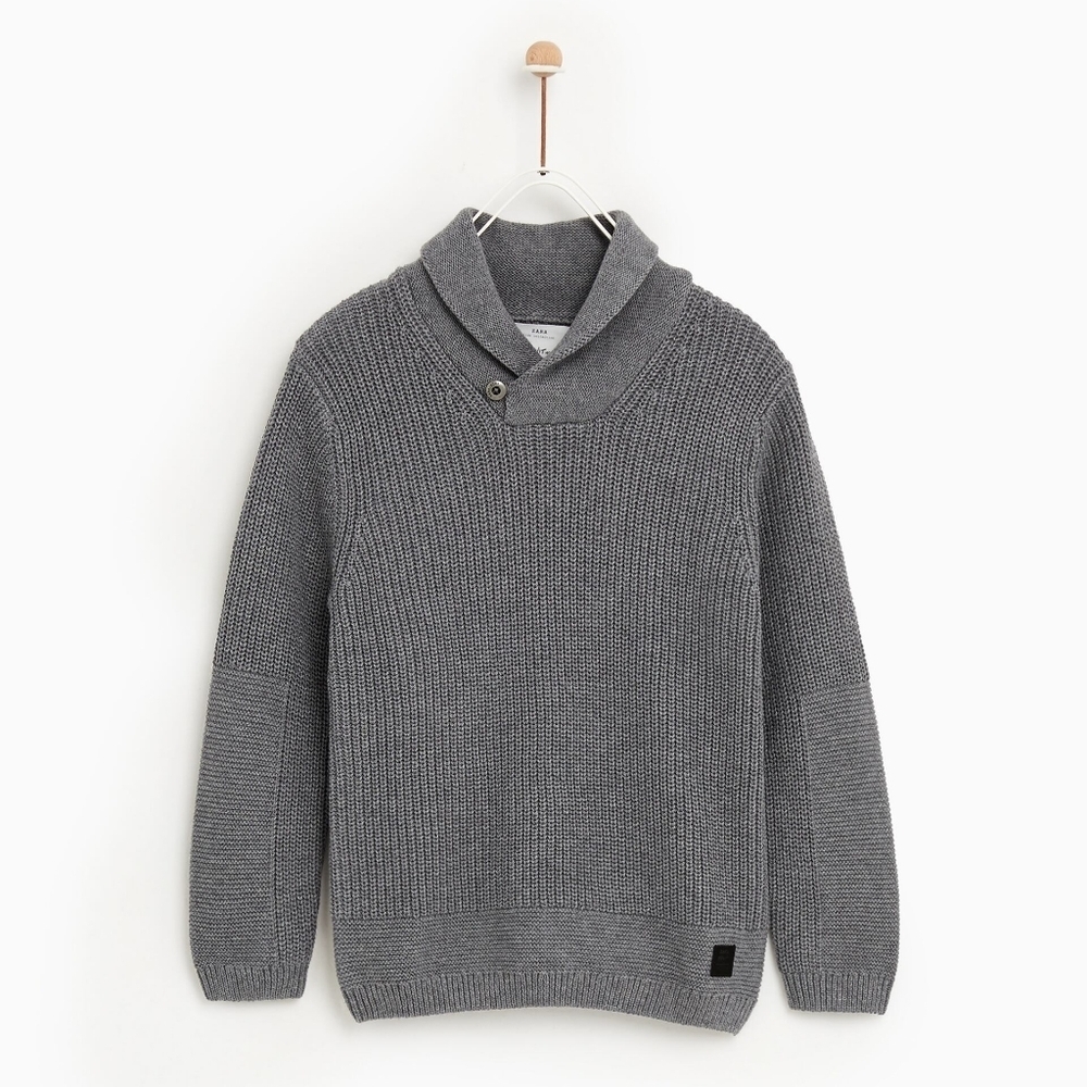 ZARA | COLLAR SWEATER